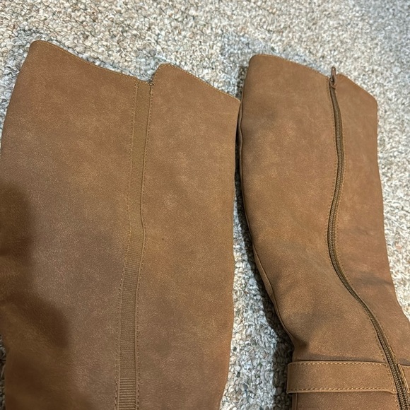 Nautica Womens Minetta Faux Leather Tall Knee-High Boots - Size 7 - Picture 6 of 11